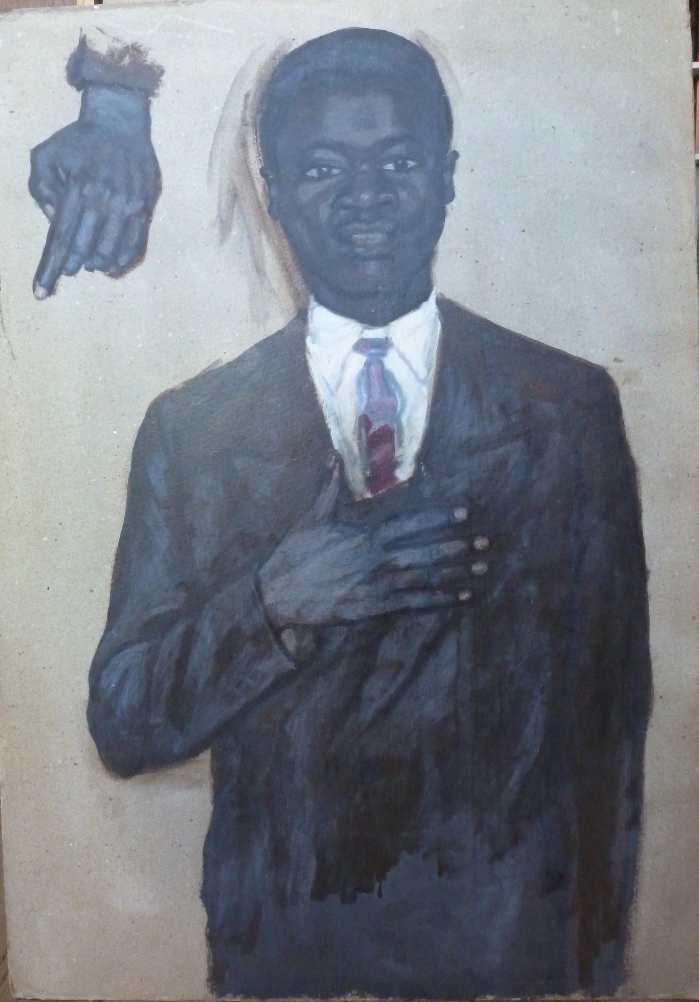 Étude de l'homme africain (titre factice)